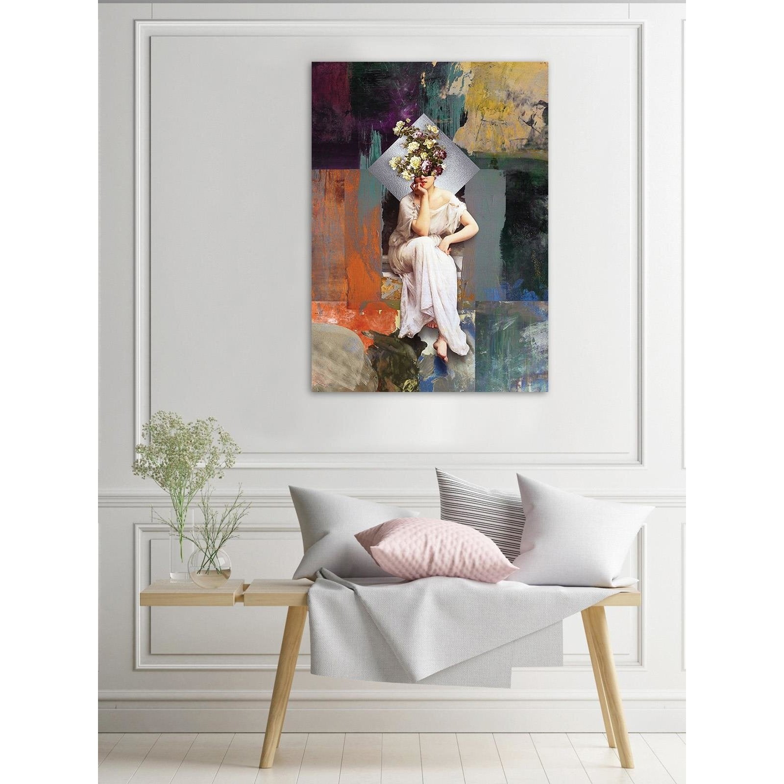 Tableau oeuvre d'inspiration xxl - 50 x 70 cm - 3