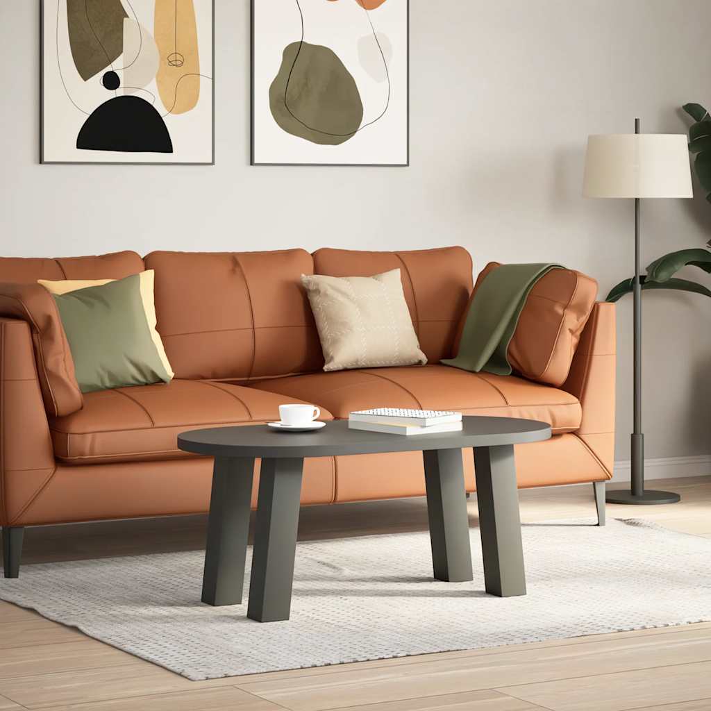 Pernas para mesa de centro 4 peças aço antracite 42 cm - COMFORTXL - 3