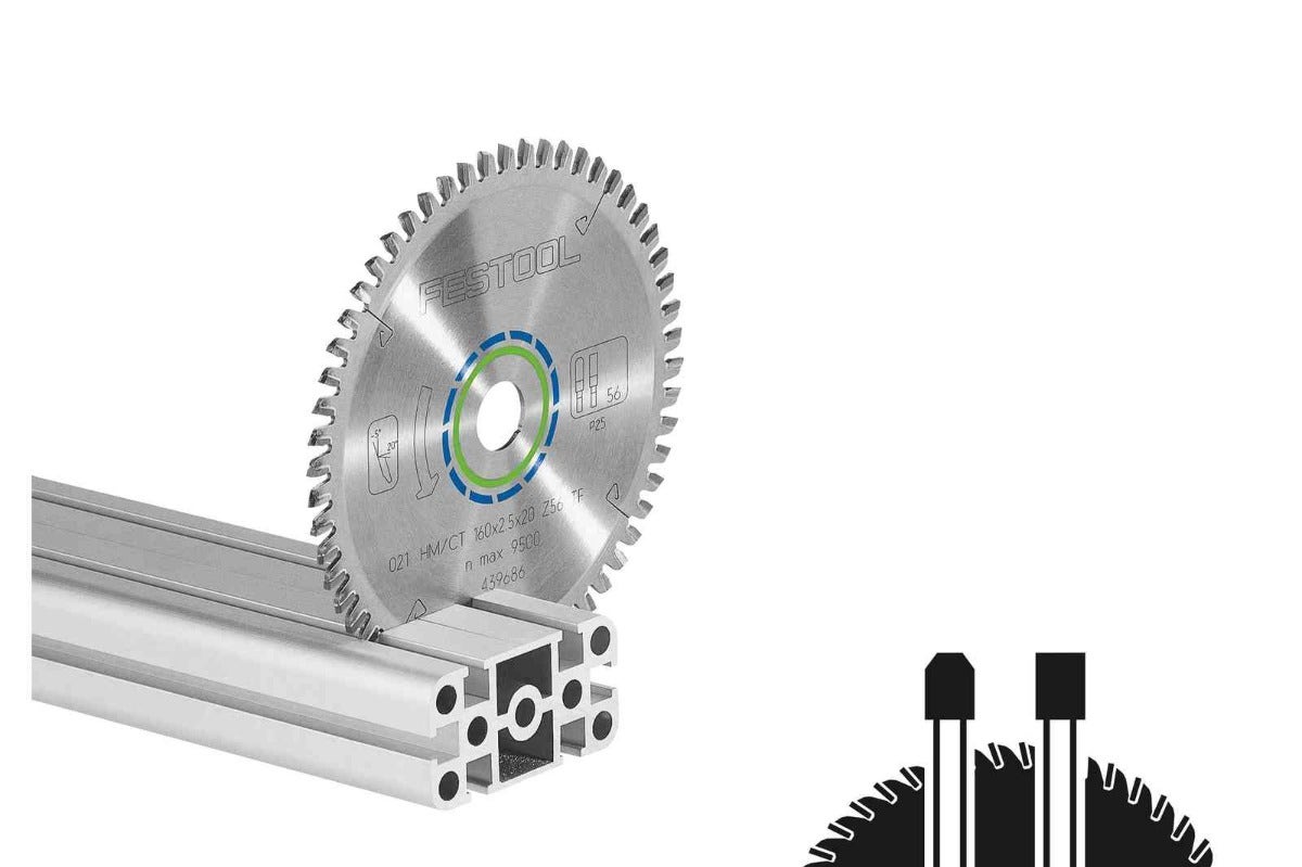 Tarcza do piły tarczowej FESTOOL Aluminium 210 mm 72 zęby Węglik