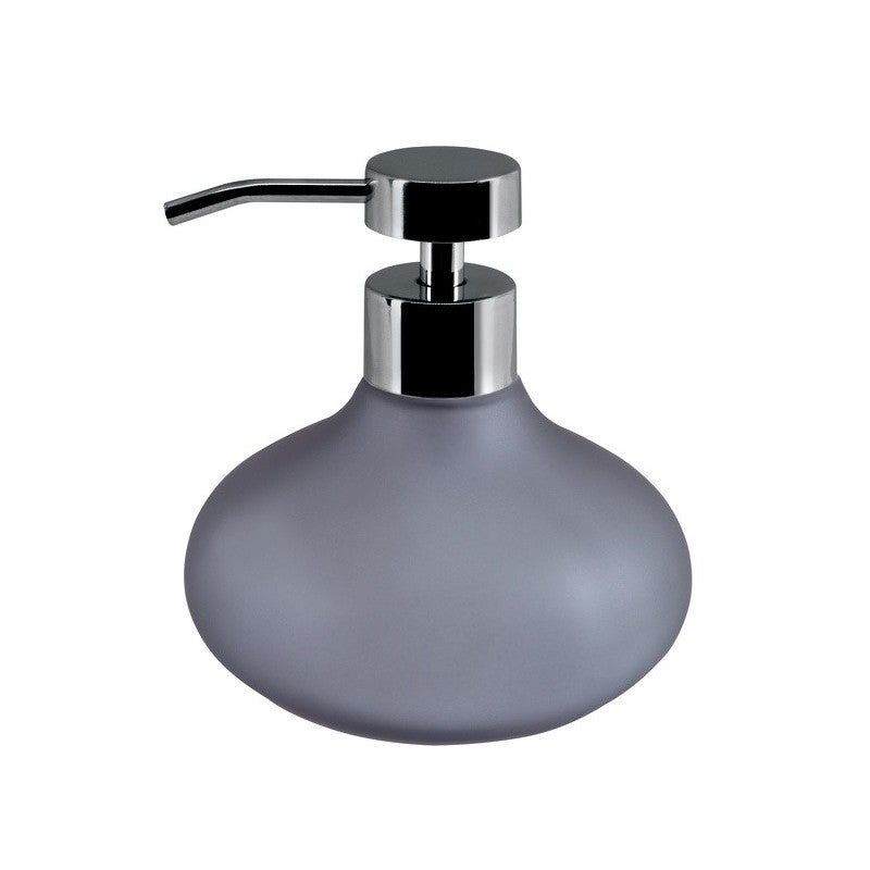 Ensemble Distributeurs De Savon En Verre 500ml Avec Plateau Bambou - Noir Pour Cuisine Ou Salle De Bain