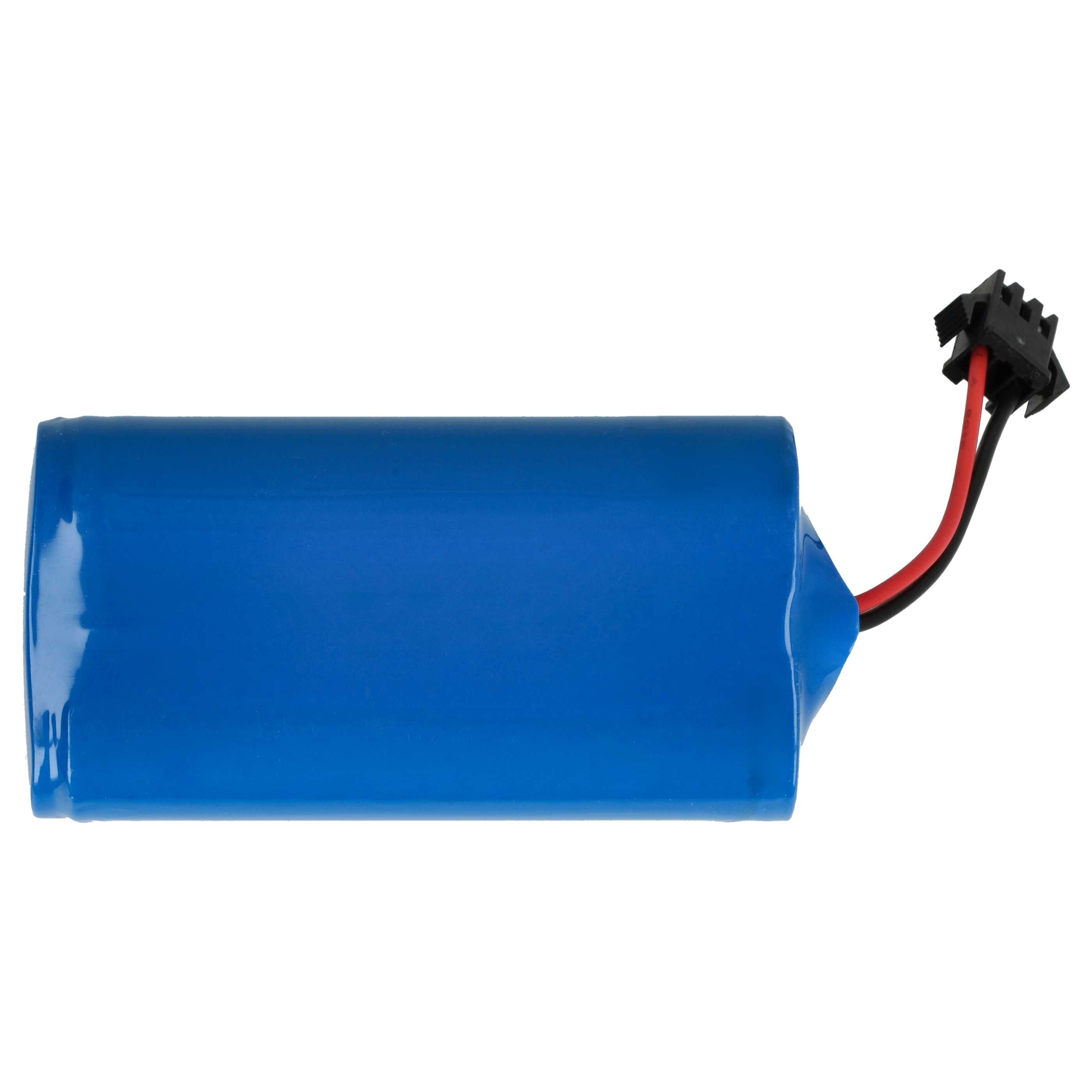 EXTENSILO Batterie compatible avec Tesvor V300, X500, X500 Pro robot électroménager, bleu (3400mAh, 14,4V, Li-ion) - 3
