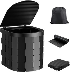 Toilettes Huoyin Toilette Pliante Portable Toilette de Camping réutilisable Tabouret de Toilettes Huoyin Toilette Pliante Portable Toilette de Camping réutilisable Tabouret de