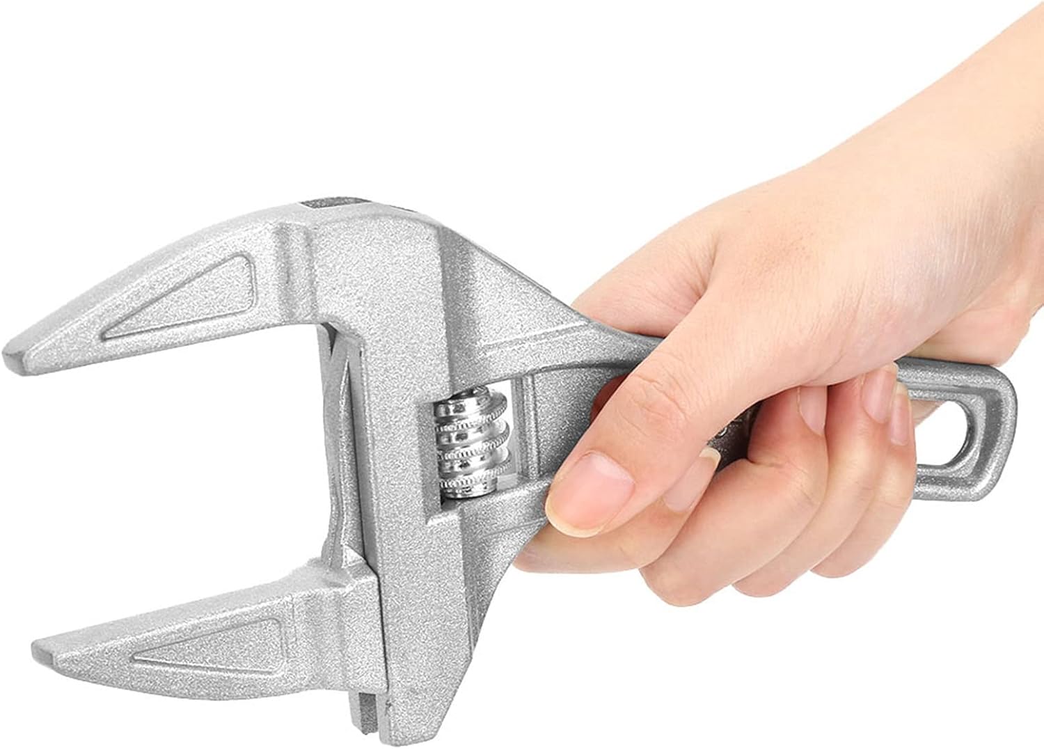 Clé à Molette En Alliage D'aluminium 6-68mm, Grande Clé à Fourche Universelle, Outil De Réparation Pour Vis De Tuyau D'eau, Salle De Bains