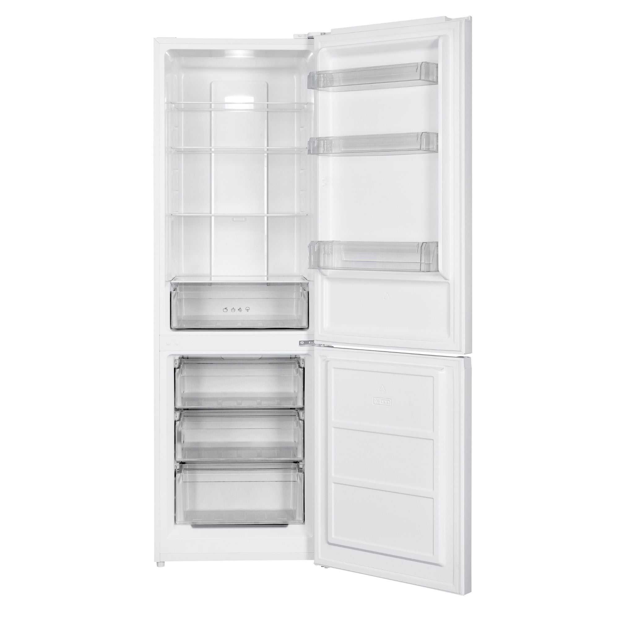 Frigorífico combi con display Sauber SERIE 5-FCD18526WH Blanco – 186 cm ...