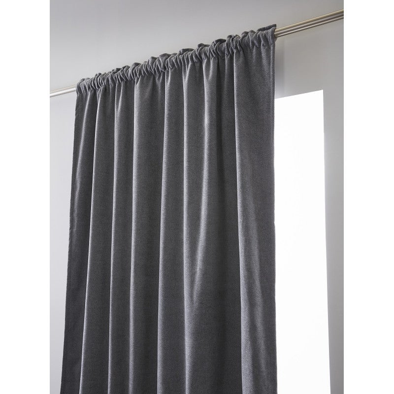 2 Rideaux Occultants Thermiques Et Phoniques – Doublure Polaire, 100% Opaque, Galon Fronceur | Isolation Contre Froid, Chaleur, Bruit Et Lumière