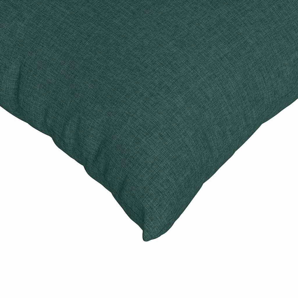 Coussins de canapé 2 pcs Vert foncé 50 x 30 cm tissu vidaXL - 7