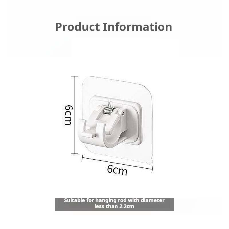 Crochets Adhésifs 360° Pour Cuisine & Salle De Bain - Pas De Perçage, Fixation Facile, Rangement Malin Sous Meuble Ou Mur - 3