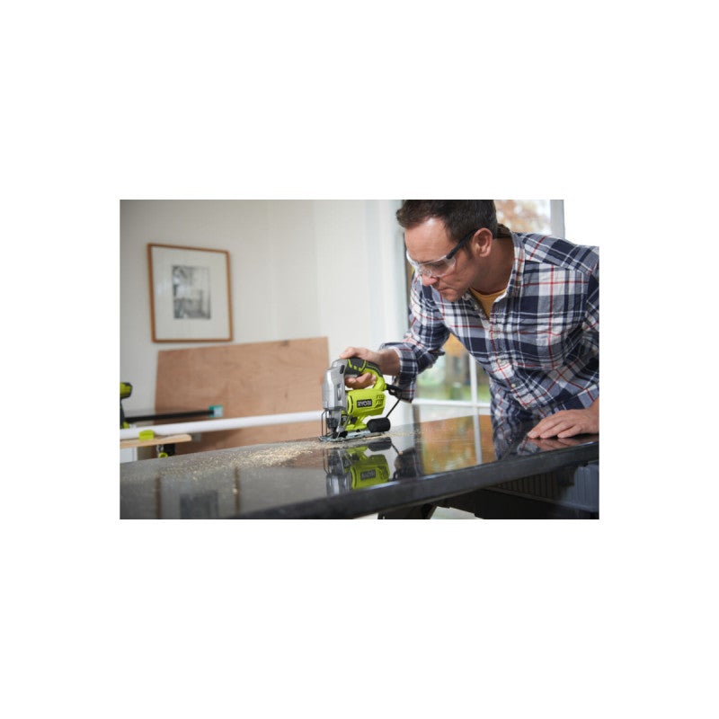 Pack RYOBI Scie sauteuse pendulaire électrique 680W RJS1050-K - Coffret de 10 lames RAK10JSB