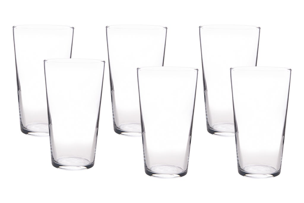 Confezione da 6 bicchieri da barman per cocktail (capacità 47cl) in vetro - 3