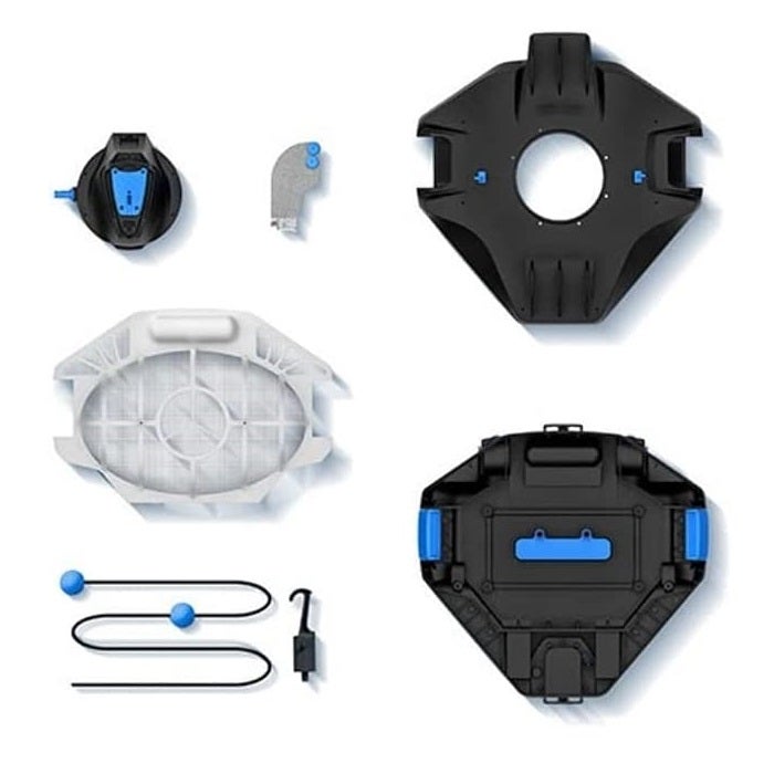 Robot de piscine sans fil rechargeable Kokido DELTA 200 pour piscine jusqu'à 45 m² - 4