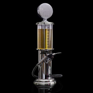 Distributeur De Boisson Fresh 4L Secret De Gourmet - 2 Réservoirs Verre Transparent, Base Incluse