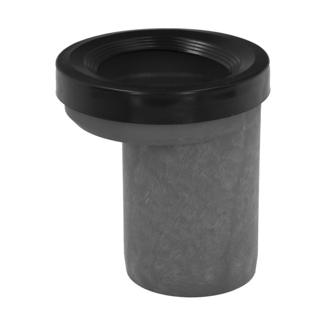 manicotto wc bianco curvo 90 - 100 vaso