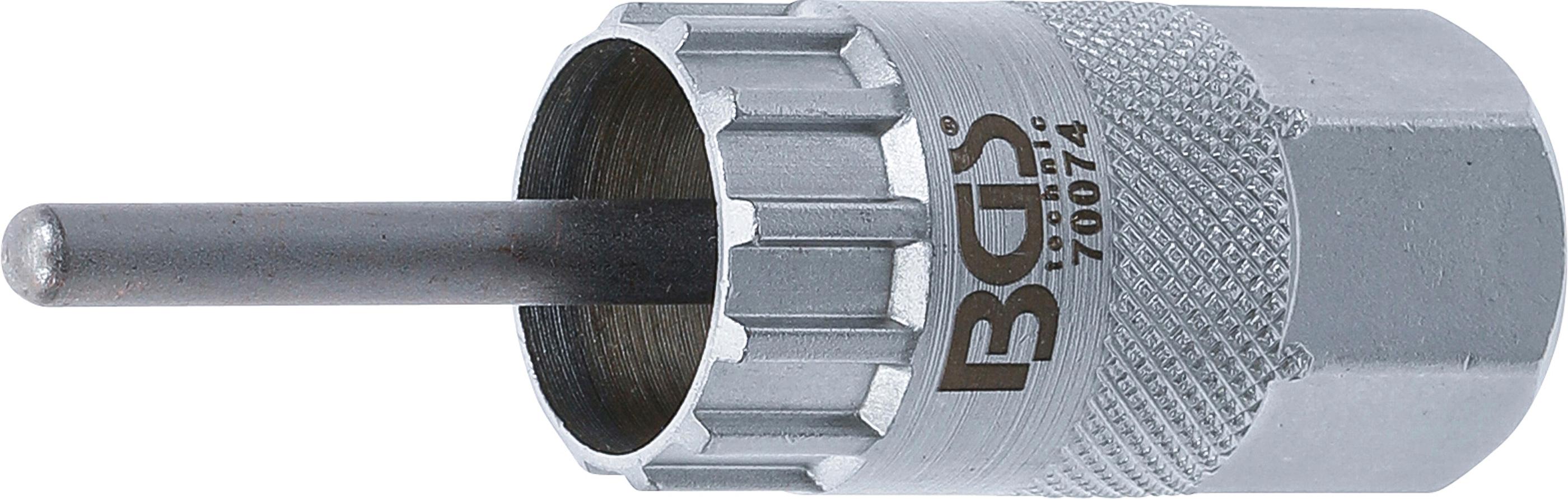 Douille BGS 70075 Pour Bague De Verrouillage – 12 Mm Avec Goupille De Centrage – Shimano/SRAM
