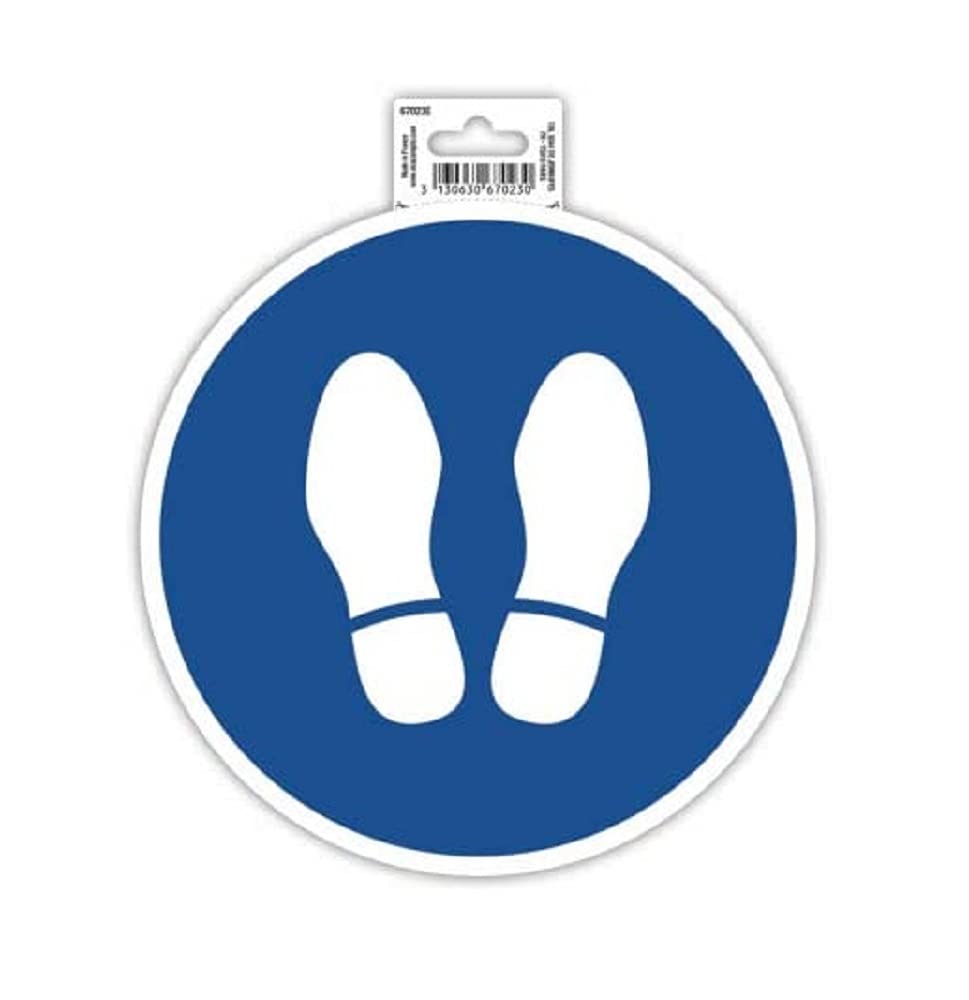 1 pannello adesivo per fumatori, in PVC trattato antiscivolo, 15