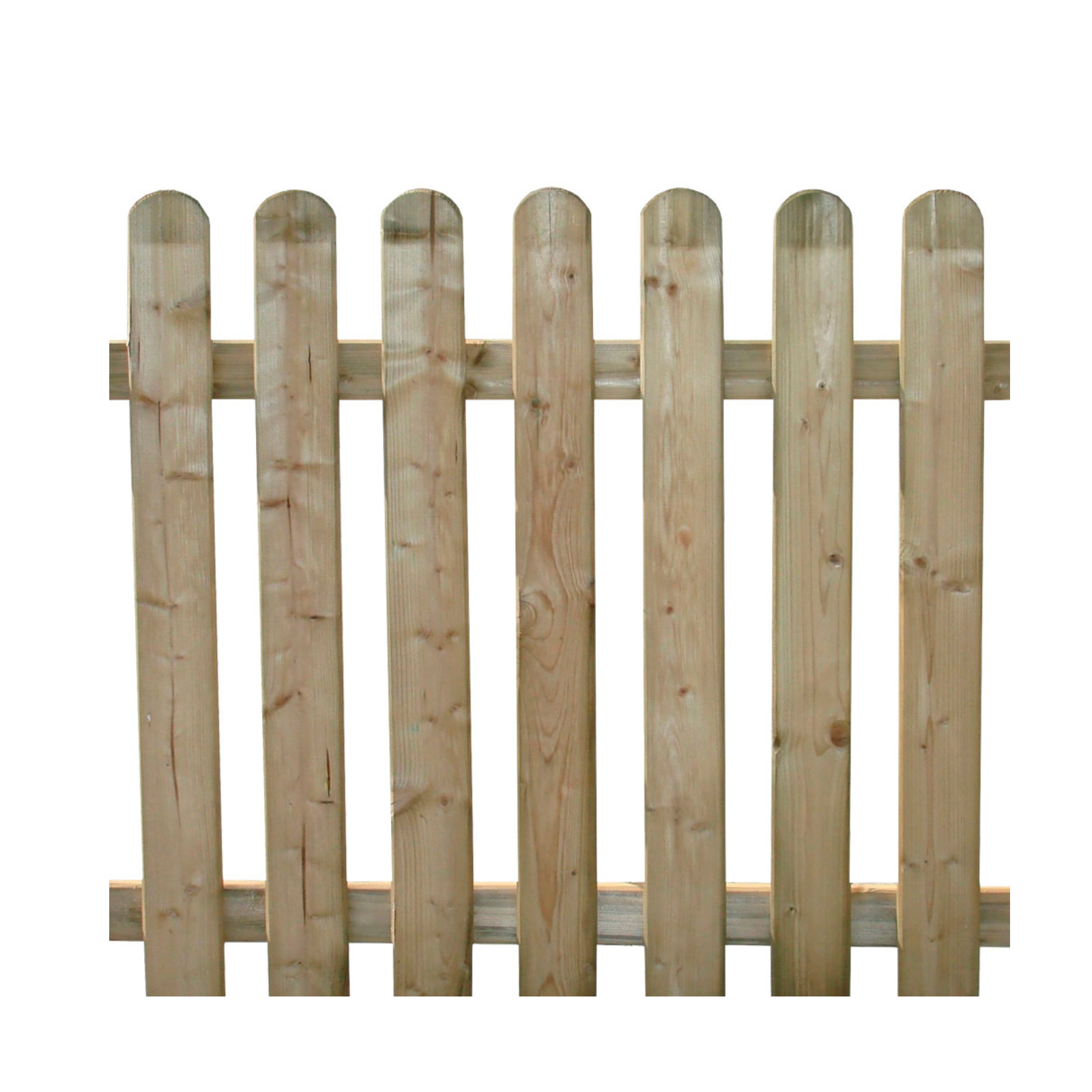 Polly haute clôture en bois de pin imprégné 180x100h cm - 2
