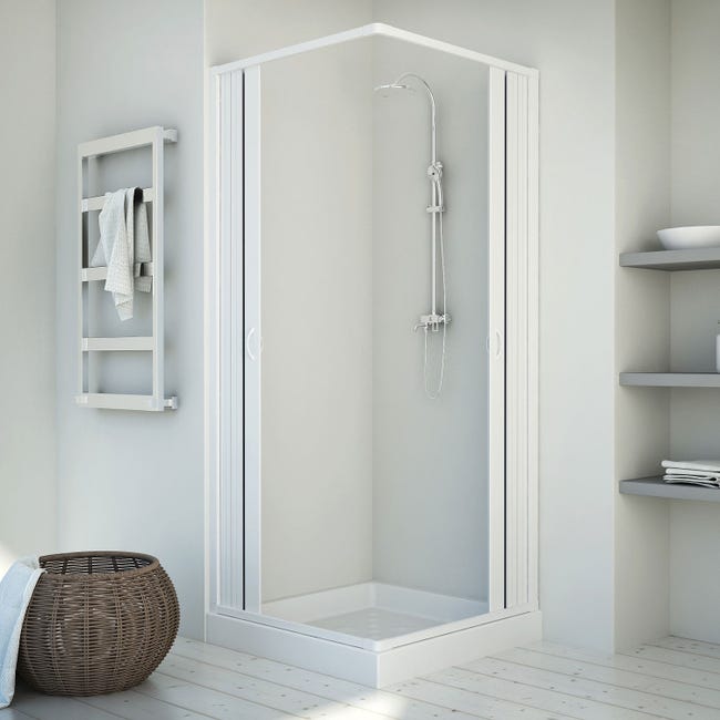 Pare baignoire de douche 140 CM H150 PVC mod. Delfi avec Pare baignoire de douche 140 CM H150 PVC mod. Delfi avec
