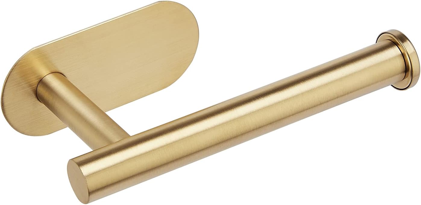 Uchwyt na papier toaletowy, ścienny uchwyt na papier toaletowy, uchwyt na papier toaletowy ze stali nierdzewnej 304, uchwyt na papier toaletowy bez wi