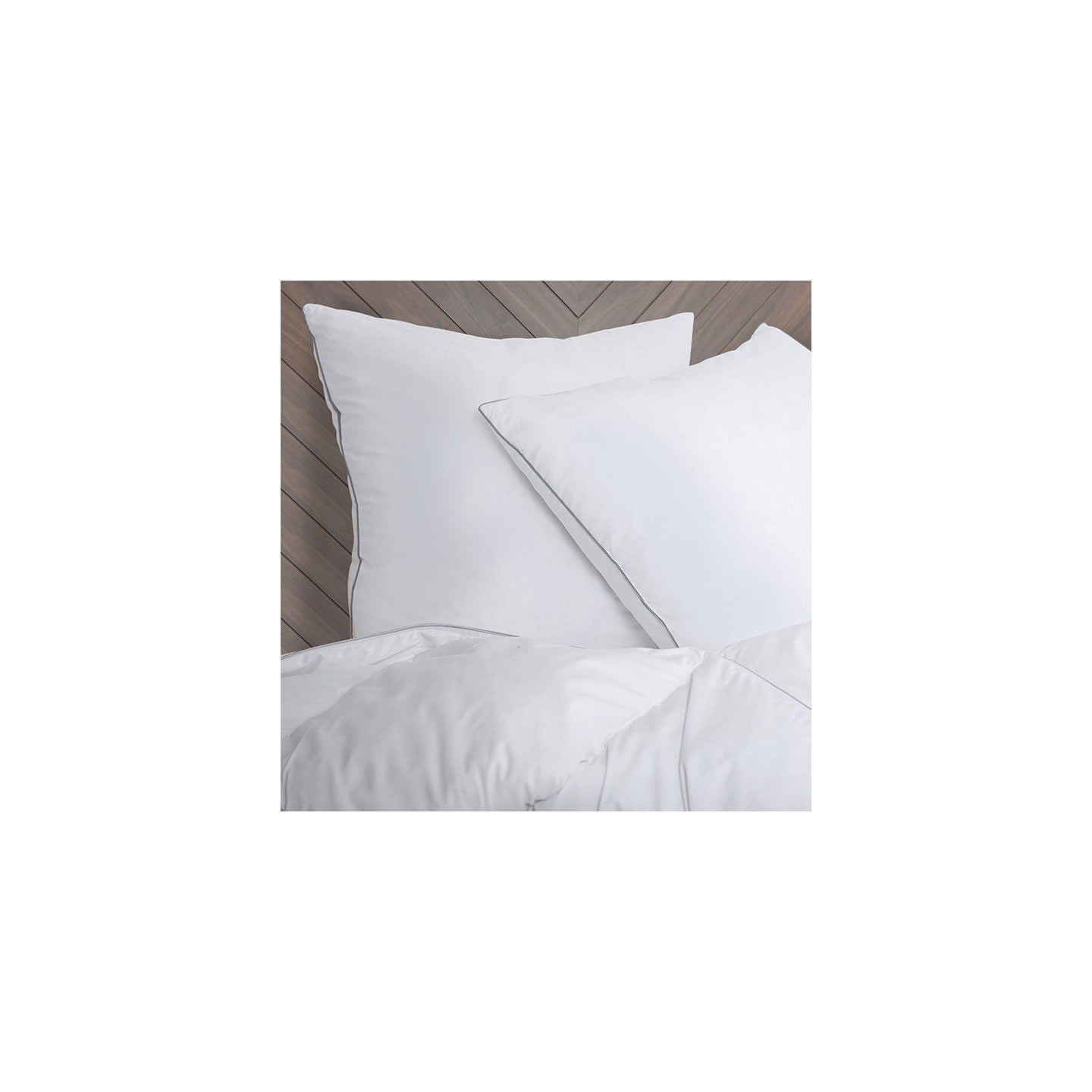 Couette 240x260 CM AELA en plume d'oie anti acarien 500 gr + 2 oreillers - 4