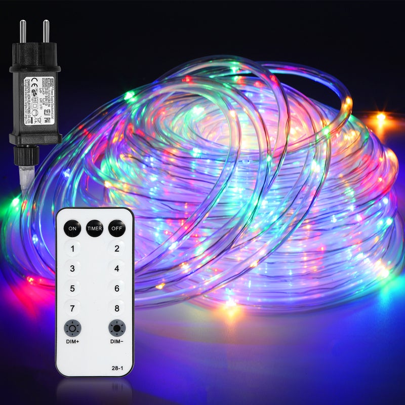 Guirlande Lumineuse 20M 200 Led Ip44 Colorée Super Brillant Avec