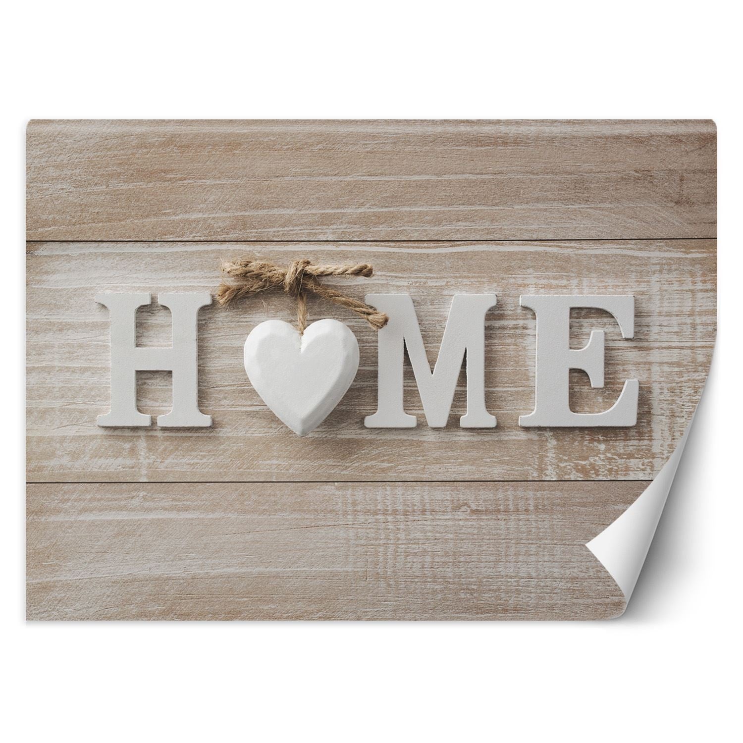 Fototapeta, Napis Home 3D 100x70