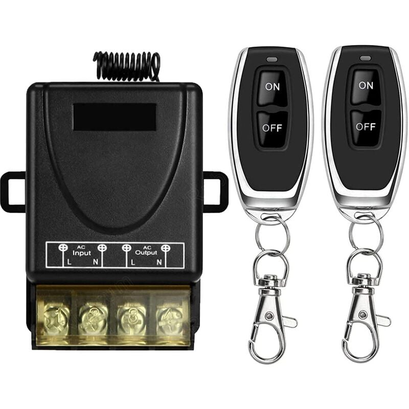 Interruttore Wireless Con Telecomando - Controllo Luci A Distanza Fino A 50m, Facile Installazione - Foto 8