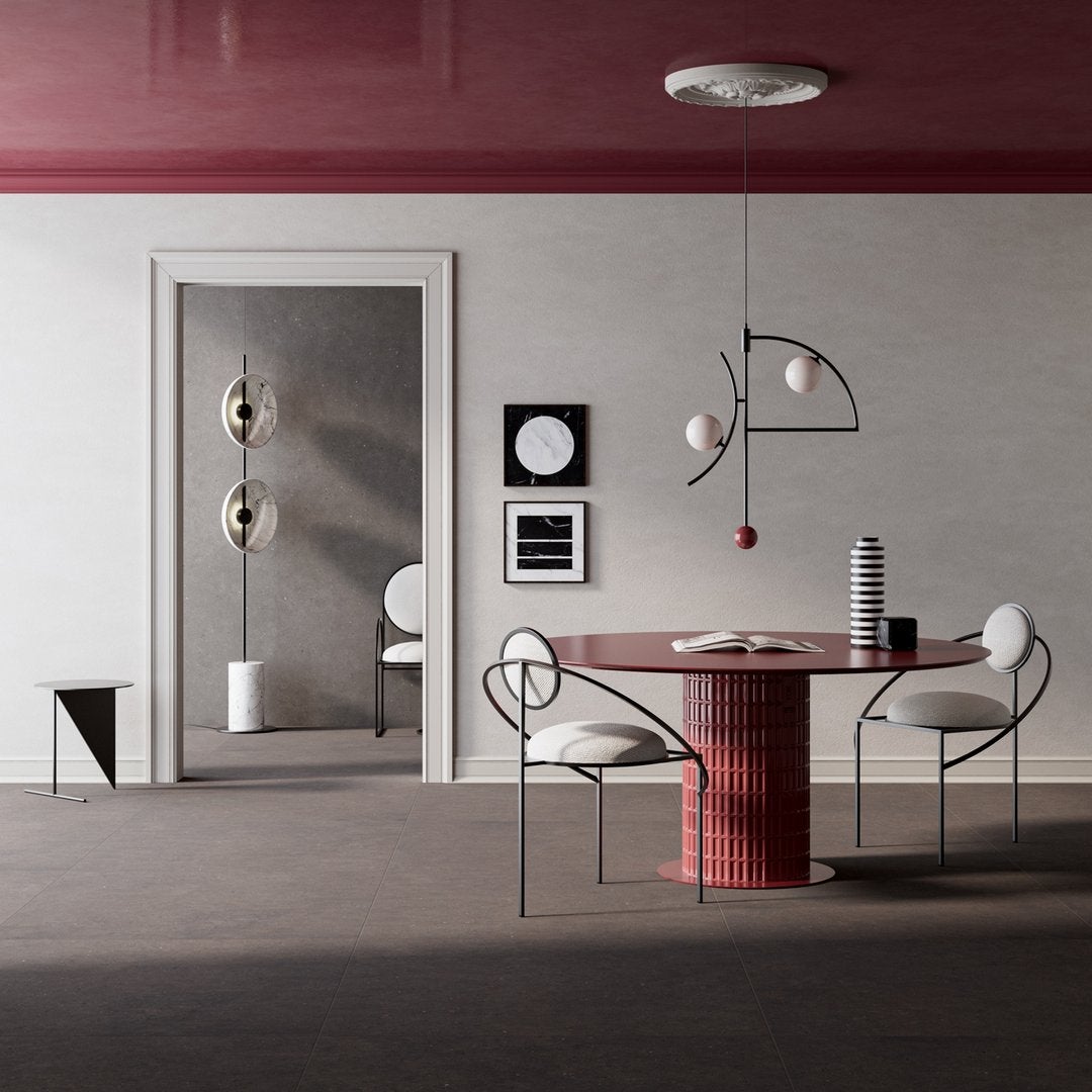 Pietra sedimentaria Nero - Piastrelle 80x80 cm 9 mm - ISG 9004 80x80 MATT R10 9 mm - 2