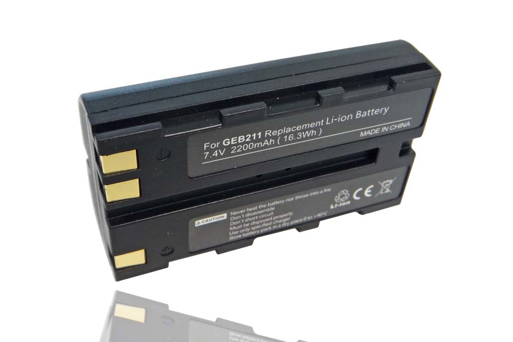 Vhbw Akku Für Leica TCR406/407/802/803/805 Power – 2100 MAh, 6 V, NiMH, Ersatz Für GEB111, GEB121