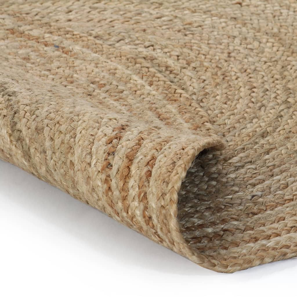 Tapis Jute tressé 150 cm rond - 5