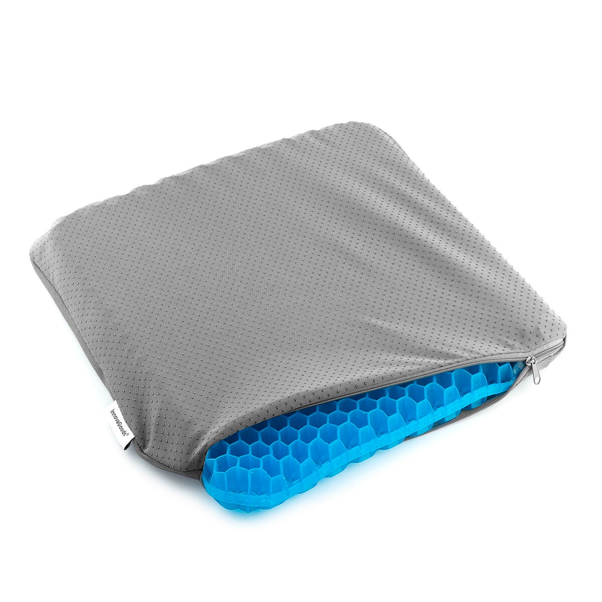 Coussin Rafraîchissant En Gel Pour L'été-nid D'abeille Respirant Avec Housse-siège De Bureau