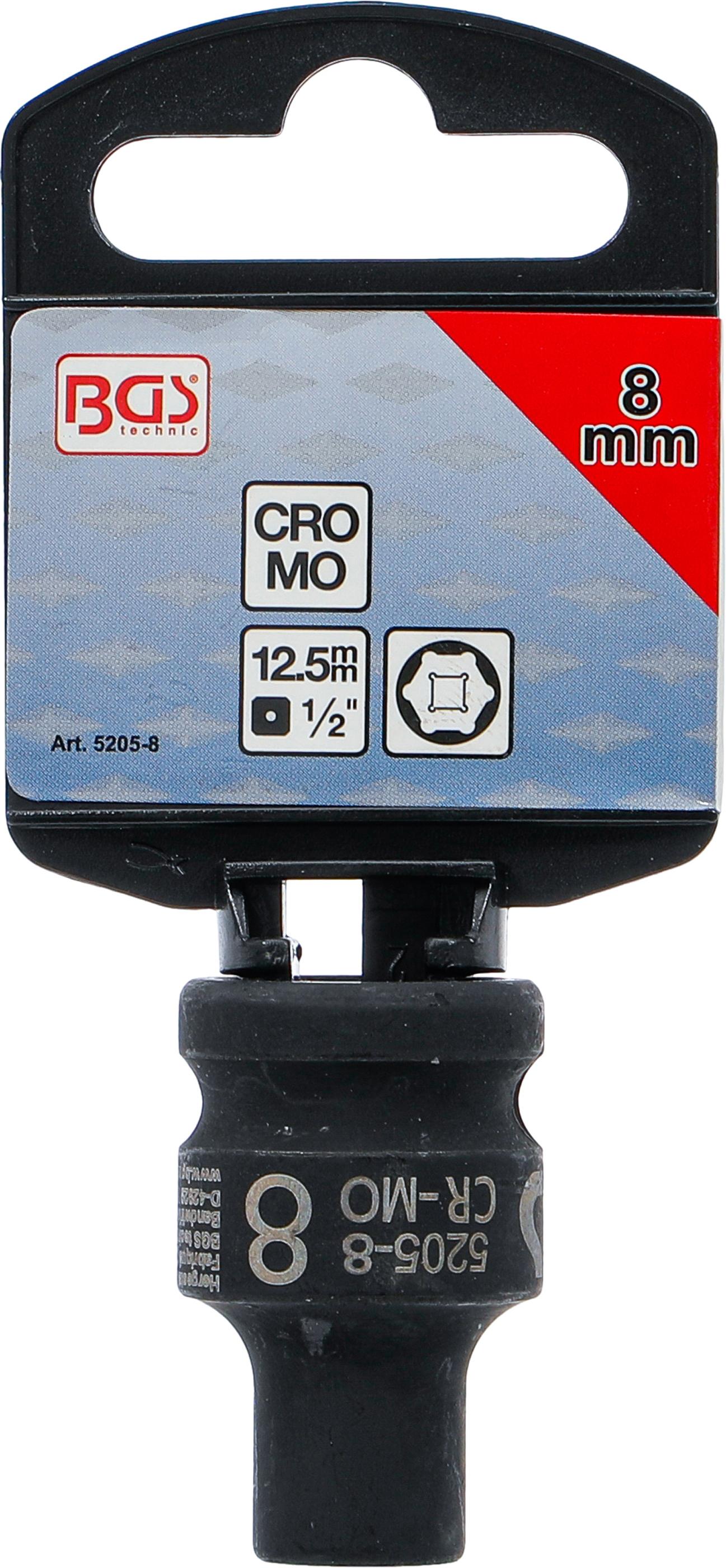 Douille à choc, six pans | 12,5&nbsp;mm (1/2