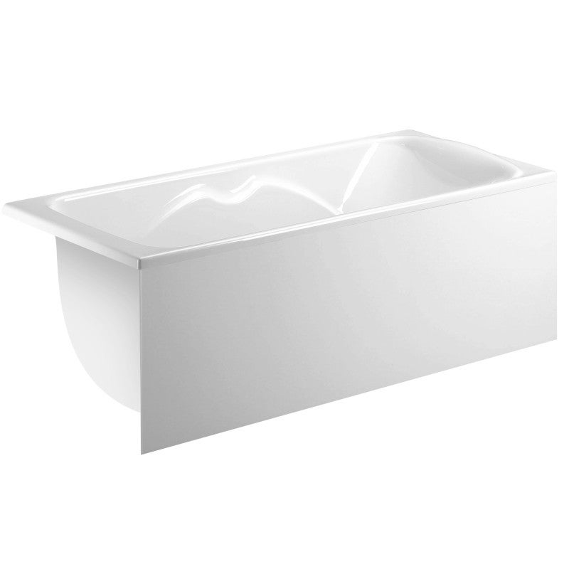 Tablier de baignoire mélaminé blanc 150x54 AQUARINE 200394 - 2