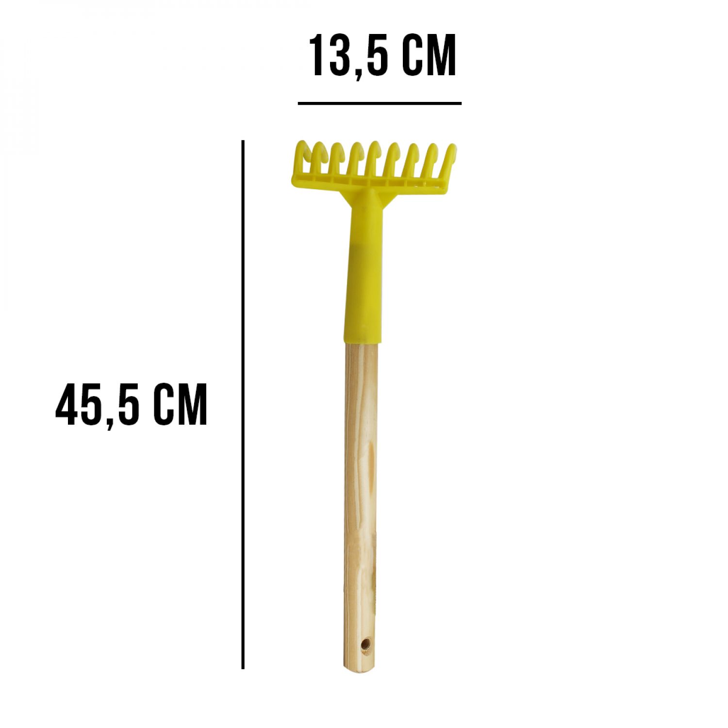 Peigne à Olives Linxor 9 Dents - Manche Bois 40 Cm, Couleur Jaune | Cueillette Olives Facile, Fabriqué En France - 13