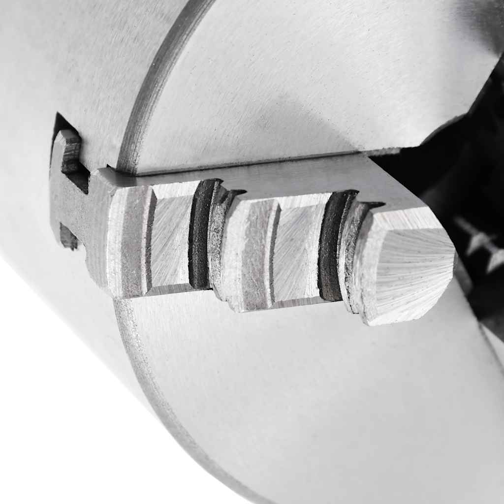 vidaXL Bucha de torno autocentrante com 3 grampos 80 mm aço - 7