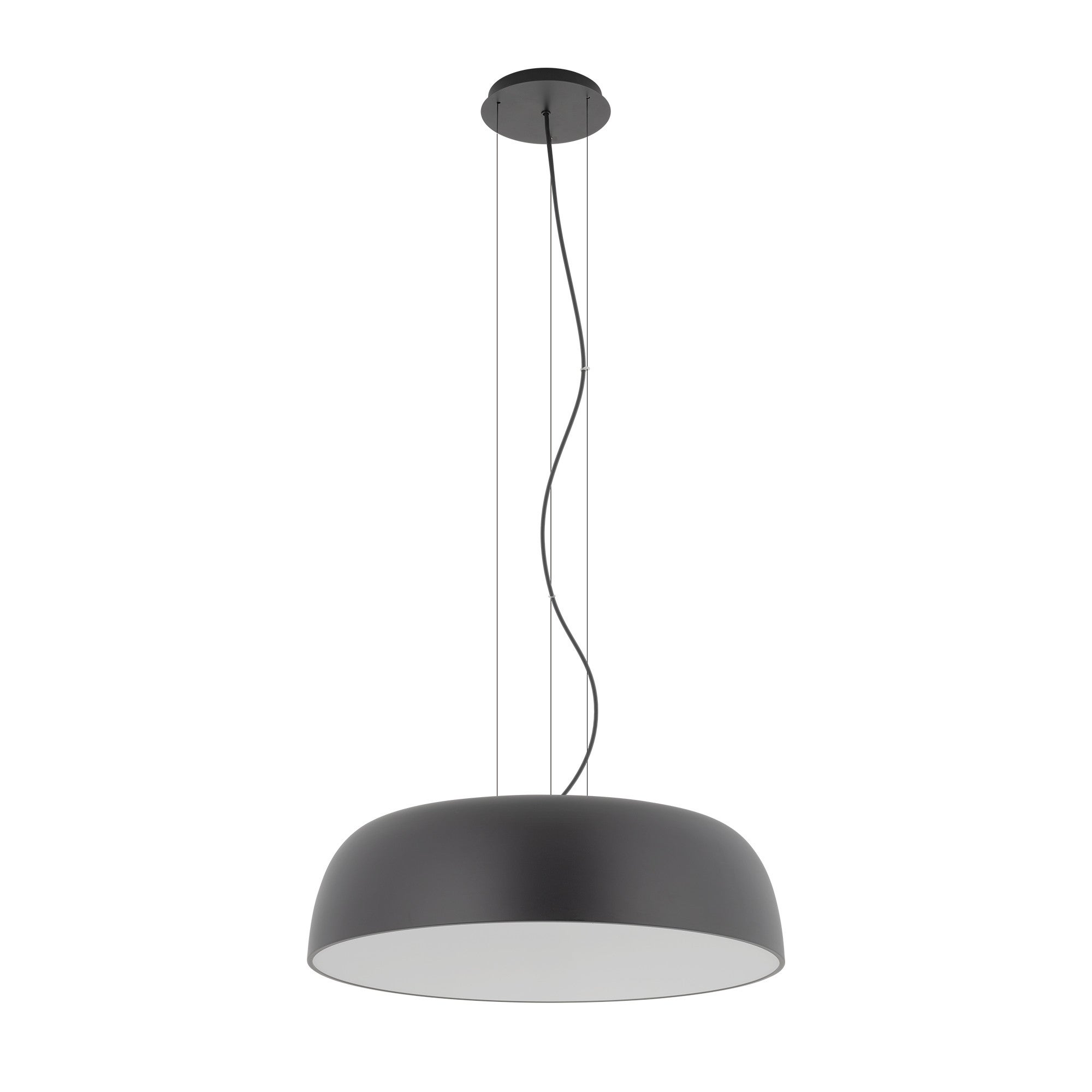 Lampa wisząca Satellite M ciemny szaro-biała 7xE27x25W wym: 160 x 58 x 58 cm metal Nowodvorski Lighting