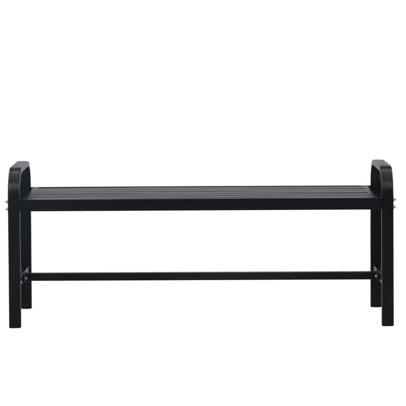 Cascais Ława ogrodowa czarny.