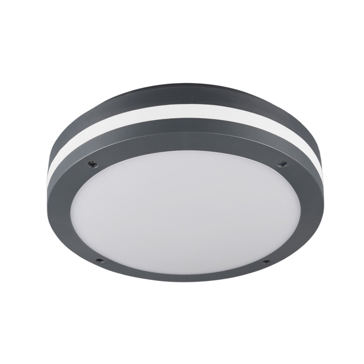 Lampa sufitowa zewnętrzna PIAVE LED 12W Ciepła biel 1000lm antracyt wym:9x30x30cm IP54 Trio