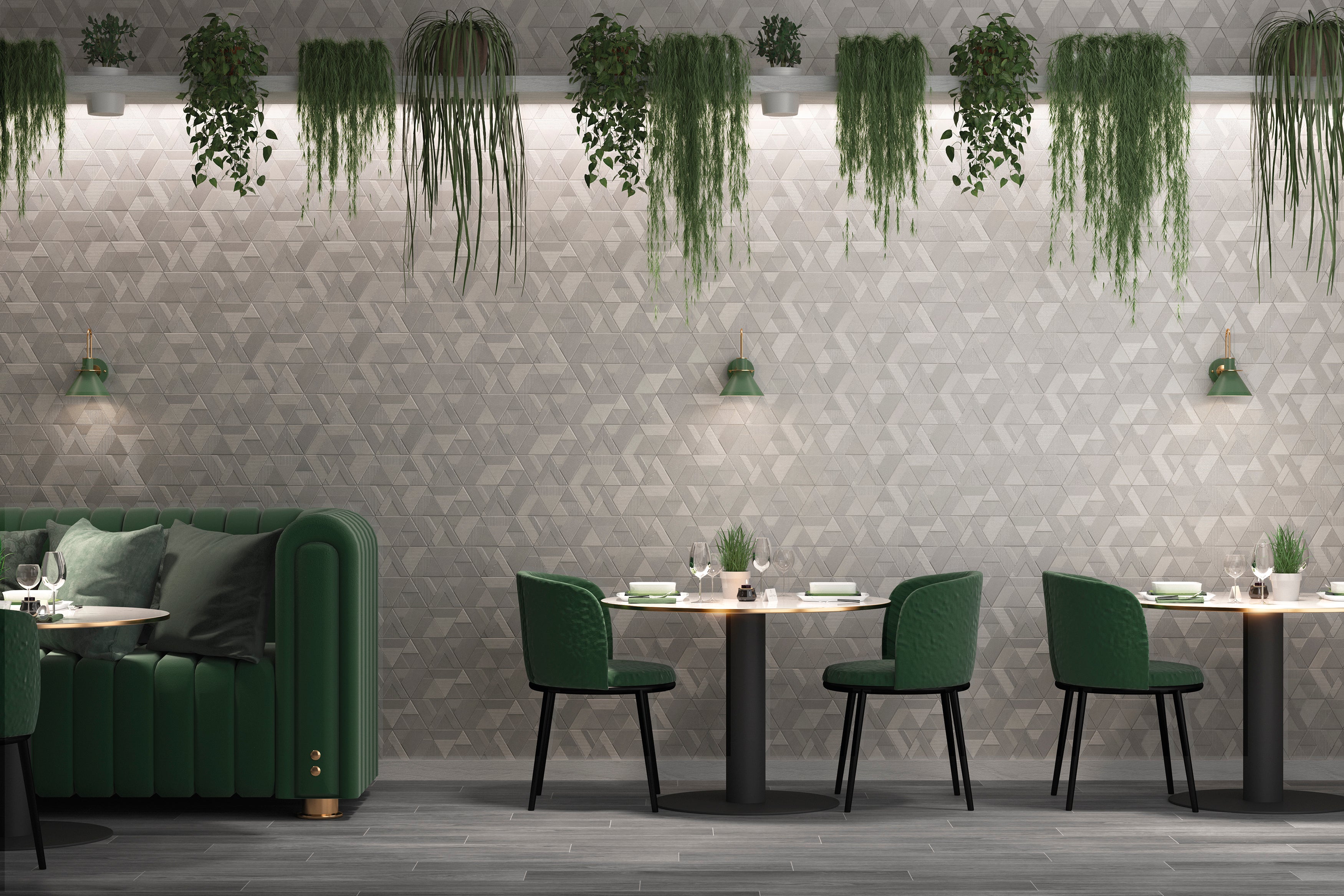 PALERMO GRIS (GPR) 25,8x29 Porcelánico hexagonal decorado color gris ...