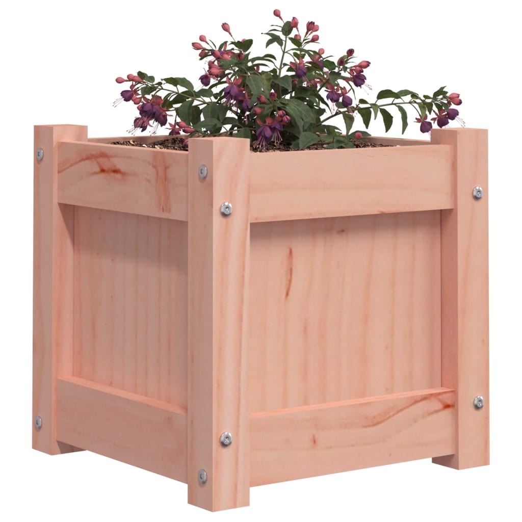 Lot de 2 Jardinières - Bacs à fleurs - Pots de fleurs bois massif douglas n2281l - 4