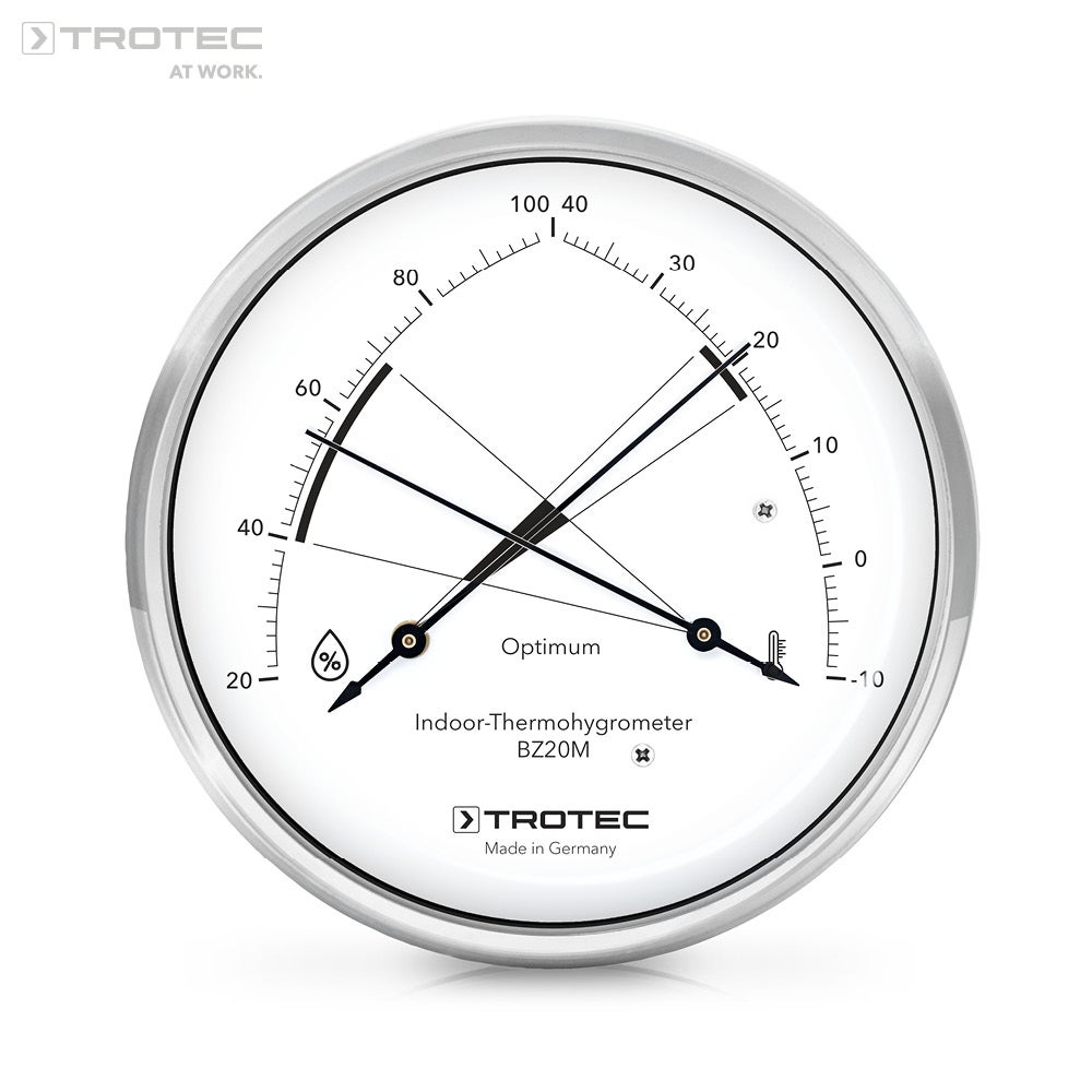 TROTEC BC06 Thermo-hygromètre De Poche - Mesure Température Et Humidité