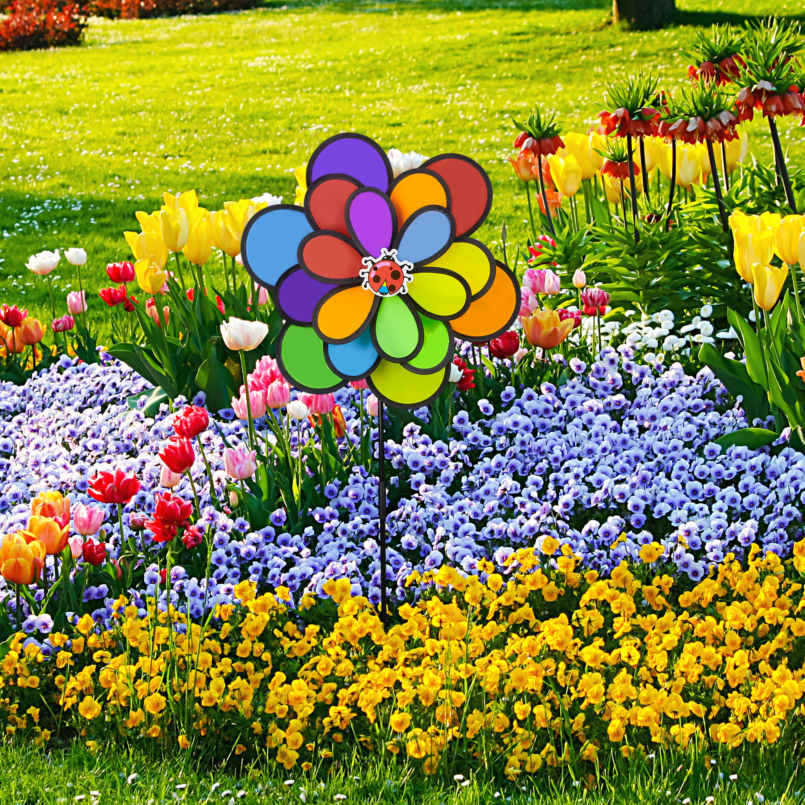 CIM Butterfly Twist Mongolfiera Da Giardino 28x48 Cm – Vento Arredamento Colorato