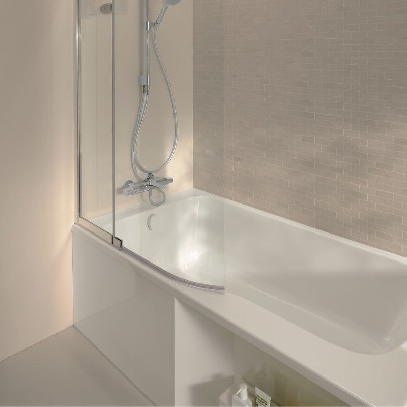 Baignoire bain douche JACOB DELAFON Malice, version gauche Blanc brillant 170 x 90 - 7