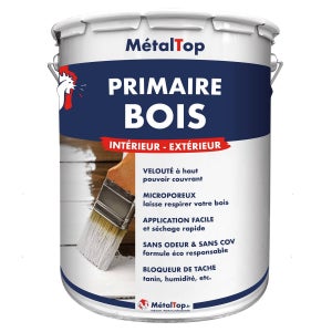 Peinture Bois Plid Gris Argent 5L - Environ 50m² - Protection Séchage Rapide