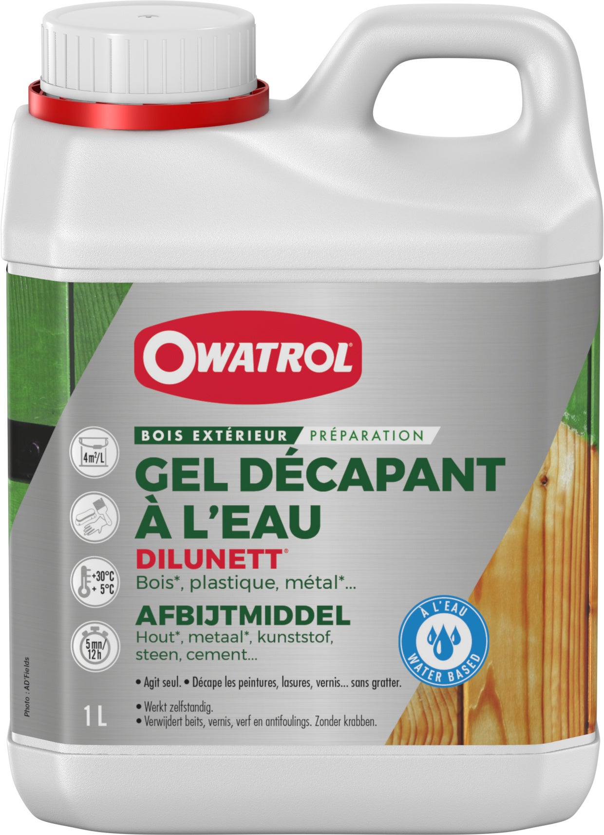 Żel do usuwania starych powłok Owatrol DILUNETT 1L