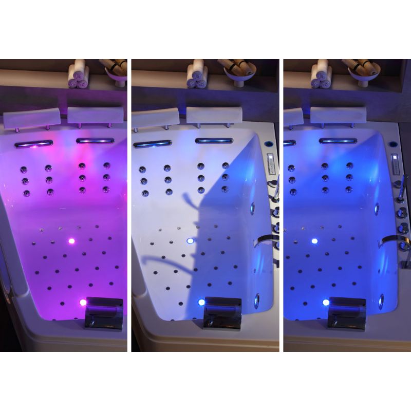 Baignoire balnéo D-Neptune 47 jets Whirlpool - 2