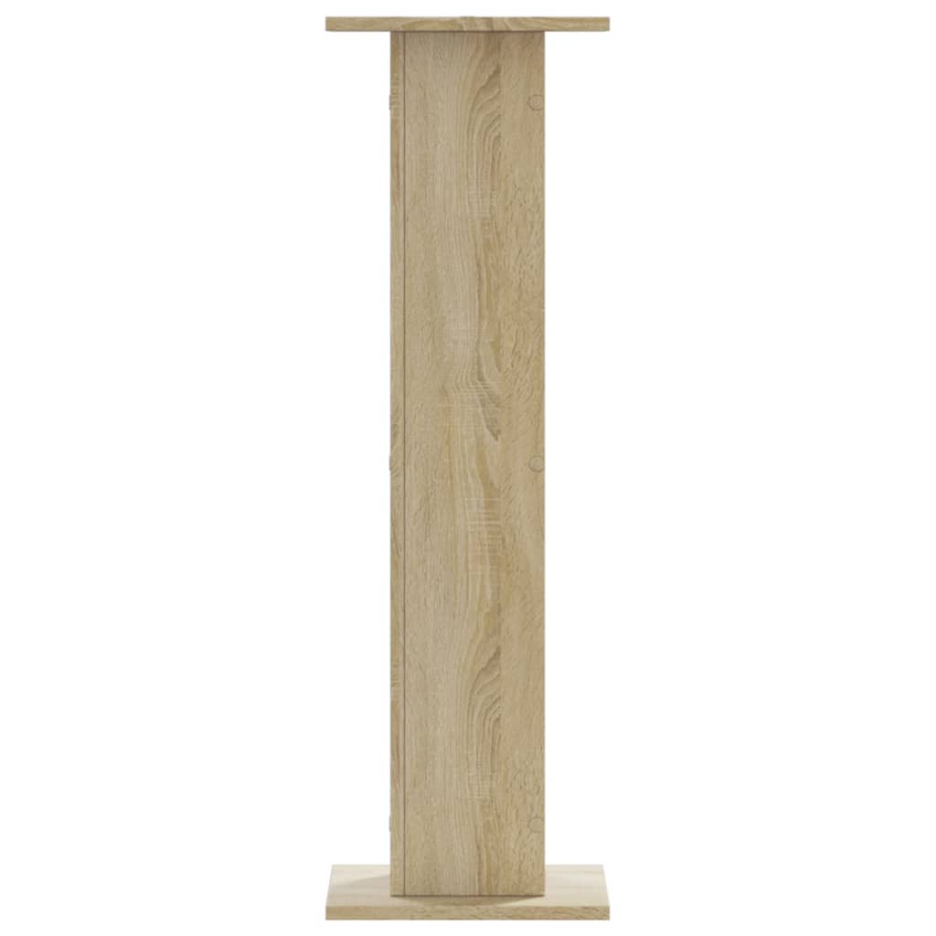 Supports pour plantes 2 pcs chêne sonoma bois d'ingénierie - 6