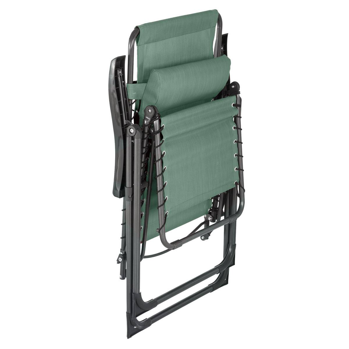 Fauteuil relax de jardin Silos Vert olive - Hespéride - 6