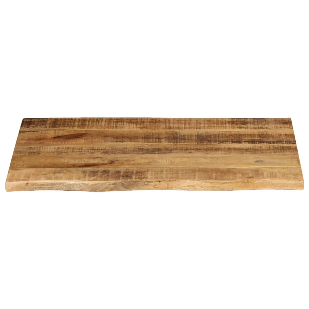 Maison Exclusive - Tablero de mesa borde natural madera maciza mango 80x60x2,5 cm - 3