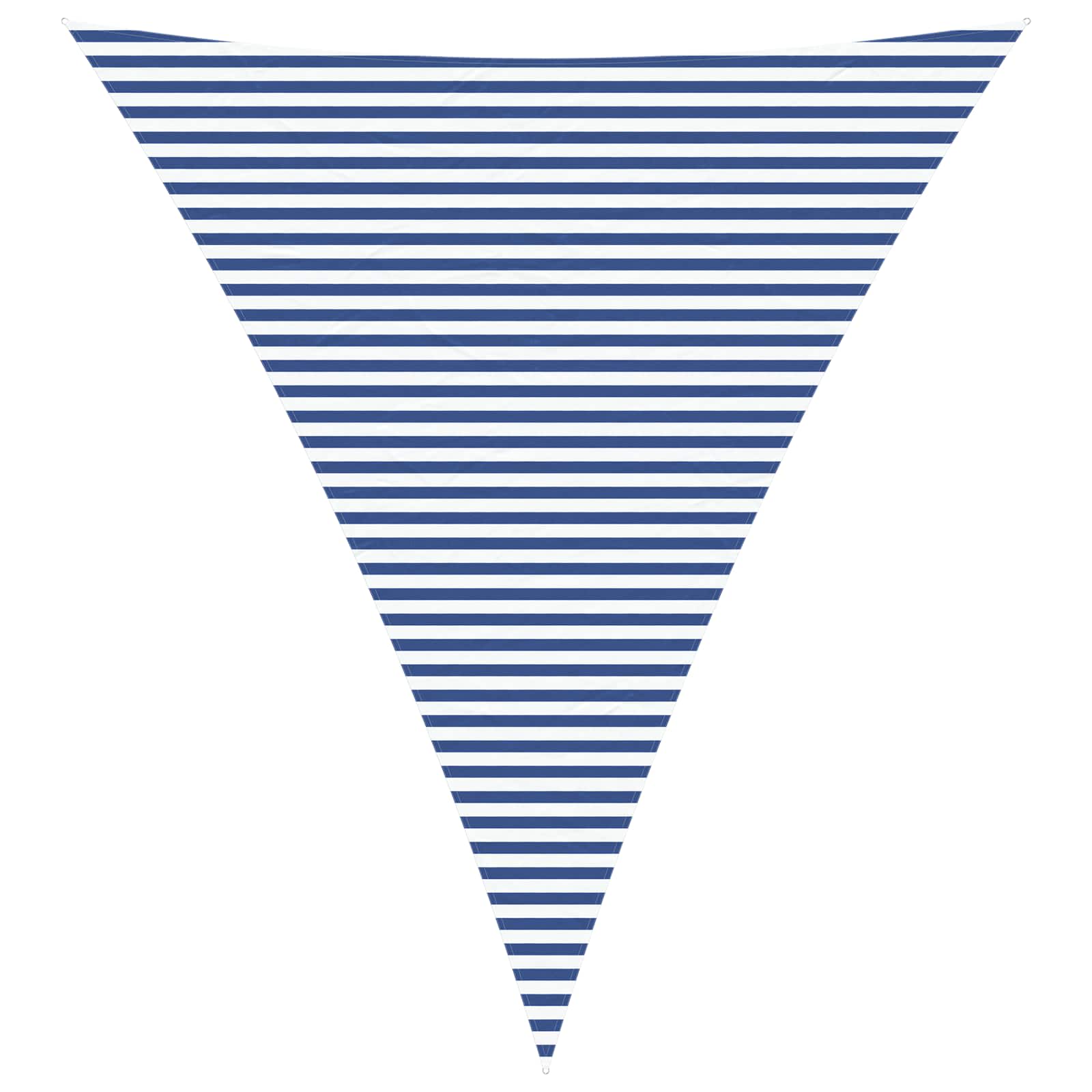 Voile d'ombre triangulaire en 100 % polyester Oxford, pour la terrasse, 5 × 6 × 6 m - 2