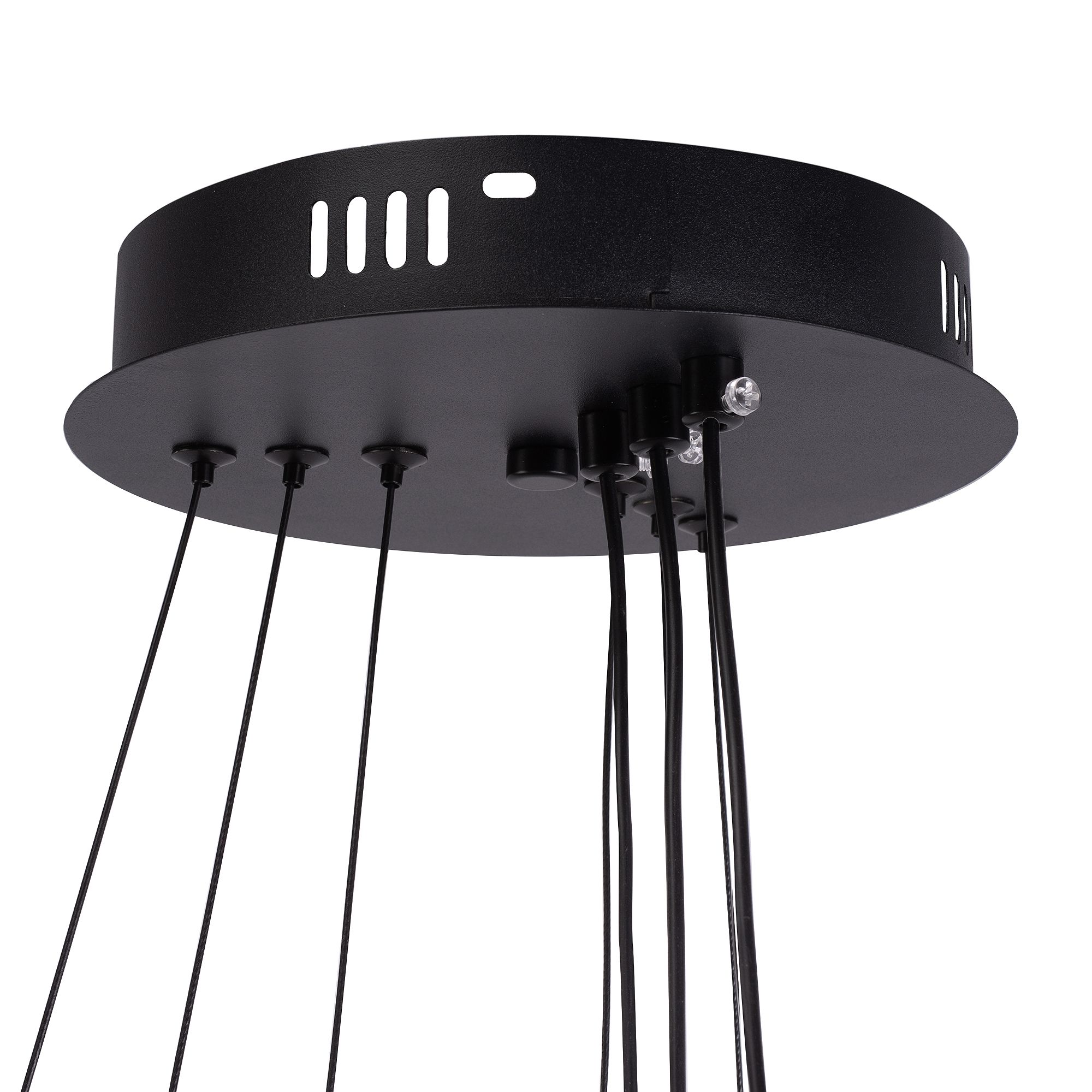 Lampa Sufitowa Wisząca Led Toolight Led G040-3Cp Czarny - 6