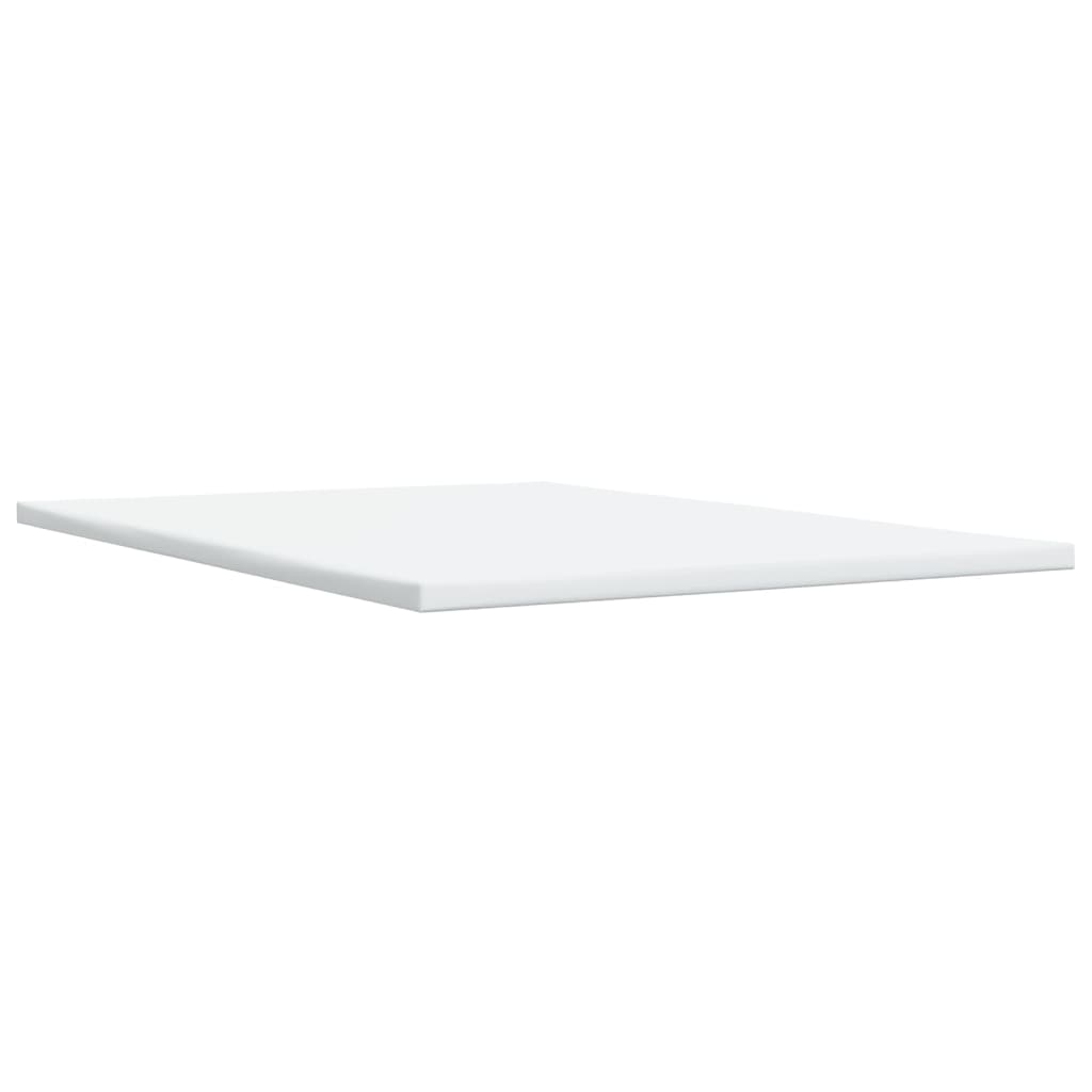 Sommier à lattes de lit avec matelas Bleu 160x200 cm Tissu — COMFORTXL - 9